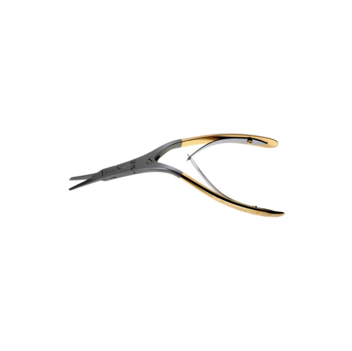 Caplan Septum Scissors, Serrated, 7 3/4" (19.5 cm), Angled ( Tungsten Carbide)