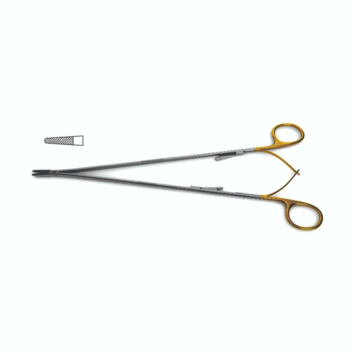 Diethrich Needle Holder Tungsten Carbide Jaw 1.00mm Jaw
