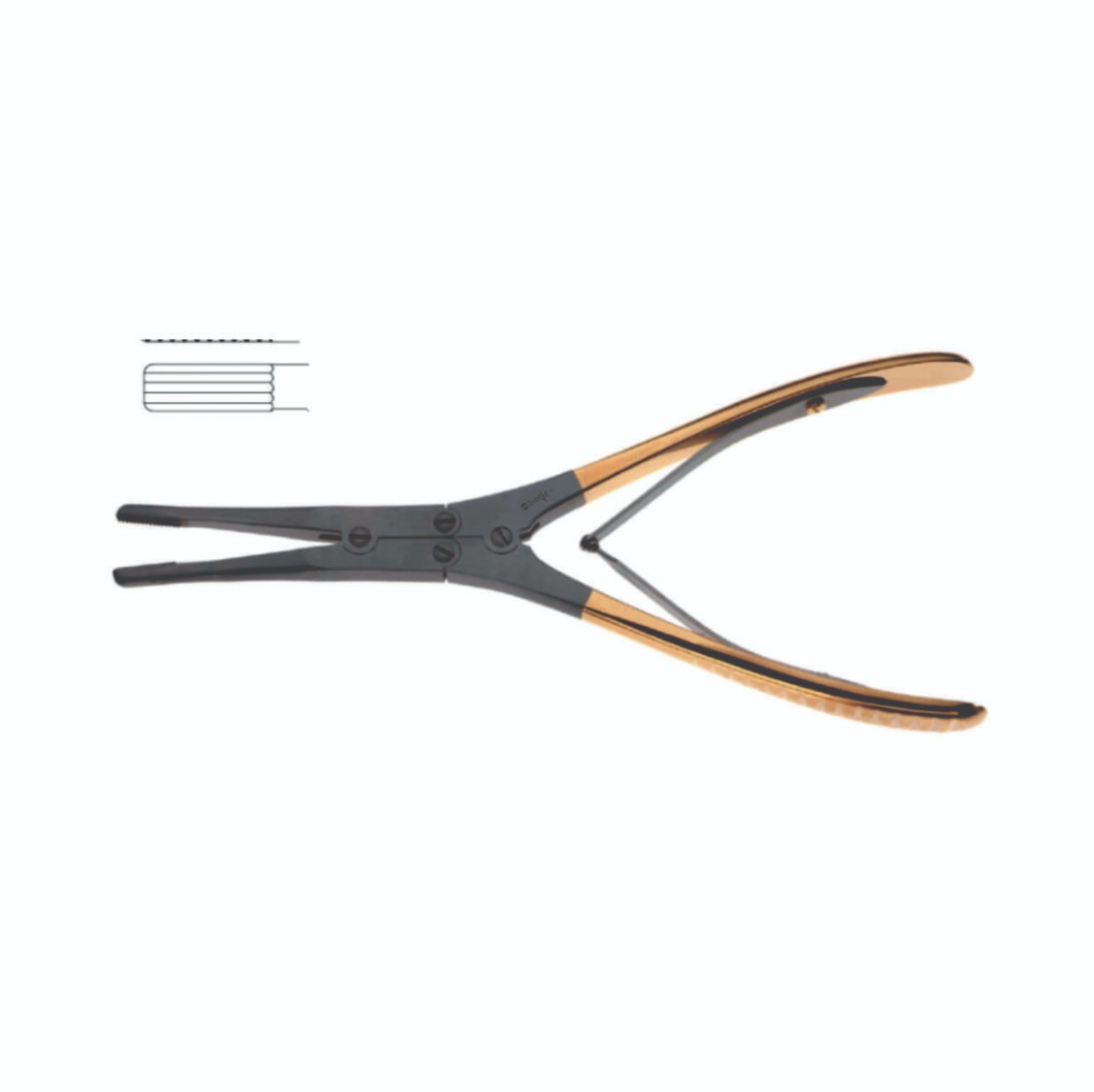 Gorney Septal Morselizer-Tungsten, Carbide Double Action
