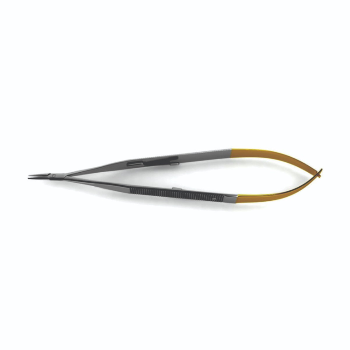 Spencer Needle Holder - Tungsten Carbide, w/ lock, 0.76 mm Jaw
